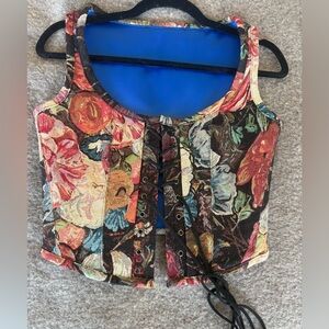 High Quality Floral Corset Top